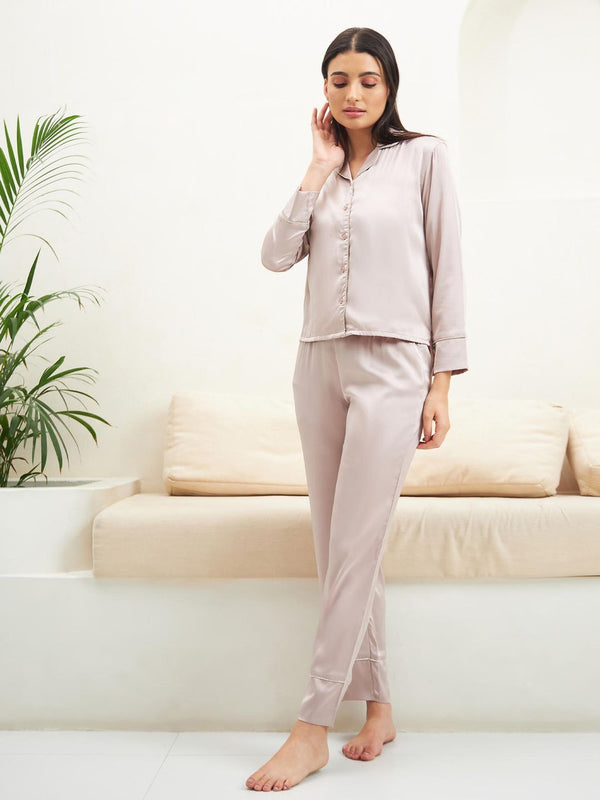 Silky Shirt & Pant (Set of 2)